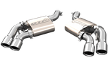 2016-2024 Chevrolet Camaro SS  QTP Screamer Axle Back Quad Tip Bumper