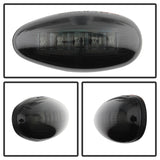 xTune Chevy Silverado 99-13 Dually 2 Red LED Amber LED Side Fender Lights Smoke ACC-LED-GMD99-SL-SM