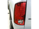 Spyder Dodge Ram 1500 09-14 LED Tail Lights Incandescent- Red Clear ALT-YD-DRAM09-LED-RC