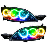 Oracle 04-09 Mazda 3 SMD HL - Hatchback - Halogen Style - ColorSHIFT w/ Simple Controller