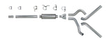 Diamond Eye KIT 4in Catback DUAL SS: 94-97 FORD 7.3L F250/F350 PWRSTROKE
