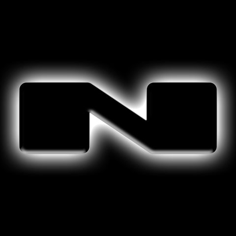 ORACLE Lighting Universal Illuminated LED Letter Badges - Matte Blk Surface Finish - N