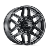 ION Type 146 17x9 / 6x135 BP / 0mm Offset / 87.1mm Hub Gloss Black Wheel
