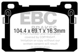 EBC 2017+ Genesis G90 5.0L Ultimax2 Rear Brake Pads