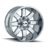 ION Type 141 20x9 / 6x135 BP / 0mm Offset / 106mm Hub Chrome Wheel