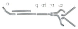 Diamond Eye KIT 4in Turbo Back MFLR RPLCMENT PIPE DUAL SS: 94-02 DODGE CUMMINS 5.9L