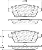 StopTech Street Select Brake Pads