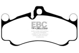 EBC 10-12 Porsche 911 (997) (Cast Iron Rotor only) 3.8 GT3 Yellowstuff Front Brake Pads