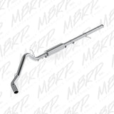 MBRP 2014 Chevy/GMC 1500 Silverado/Sierra 6.2L V8 Aluminum 3.5in C/B Single Side Exit Exhaust