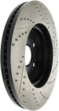 StopTech 95-00 Lexus LS 400 Right Front Slotted & Drilled Rotor