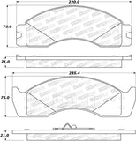 StopTech Street Brake Pads