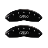 MGP 4 Caliper Covers Engraved Front & Rear MGP Yellow finish black ch