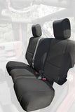 Rugged Ridge Seat Cover Kit Black 11-18 Jeep Wrangler JK 2dr
