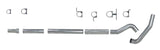 Diamond Eye KIT 5in Catback MFLR RPLCMENT PIPE Single AL: 94-97 FORD 7.3L F250/F350 PWRSTROKE