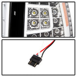 xTune Ford F150 97-03 Crystal Headlights w/ Clear LED Corners Chrome HD-ON-FF15097-LED-SET-C