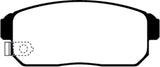 EBC 02-03 Infiniti G20 2.0 Greenstuff Rear Brake Pads