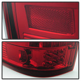 xTune Ford F150 Styleside 04-08 LED Tail Lights Red Clear ALT-ON-FF15004-LED-RC