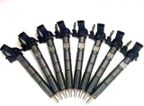 DDP 11-16 Chevrolet Duramax 6.6L LML Reman Injector Set - 100hp (45% Over)