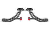 BMR 10-14 Ford Mustang Adj. Lower A-Arms Delrin/Rod End w/ 19mm STD. Ball Joint - Black Hammertone