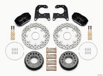 Wilwood Dynapro Lug Mount Single Rear Dynamic Kit SA Drilled Big Ford New Style 2.50in Offset
