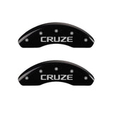 MGP 4 Caliper Covers Engraved Front & Rear Gen 2/Viper Yellow Finish Black Ch