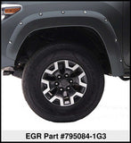 EGR 16+ Toyota Tacoma w/Mudflap Bolt-On Look Color Match Fender Flares - Set - MagneticGray