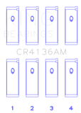 King Engine Bearings 91-02 Nissan SR20DE L4 DOHC 16 Valves (Size +0.25) Rod Bearing Set