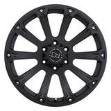 Black Rhino Sidewinder 18x9.0 6x139.7 ET12 CB 112.1 Matte Black Wheel