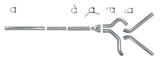 Diamond Eye KIT 4in Catback MFLR RPLCMENT PIPE DUAL SS: 2004.5-2007.5 DODGE CUMMINS 600