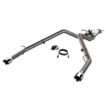 2019-2024 Ram 1500 QTP Screamer Split Rear Exit Cat Back