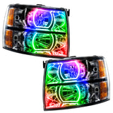 Oracle 07-13 Chevrolet Silverado SMD HL - Black - Square Style - w/o Controller