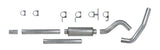 Diamond Eye KIT 4in Catback Single SS: 94-97 FORD 7.3L F250/F350 PWRSTROKE