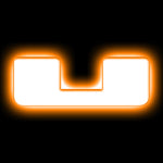 ORACLE Lighting Universal Illuminated LED Letter Badges - Matte Wht Surface Finish - U