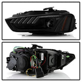 Spyder 13-16 Audi A4/S4 HID Model Only High-Power LED Headlights - Black PRO-YD-AA413HIDAP-BK