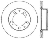 StopTech 97-04 Porsche Boxster Cyro Slotted Sport Brake Rotor Front Left