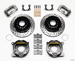 Wilwood Forged Dynalite P/S P-B Kit Drilled Polished Big Ford 2.36in Offset