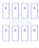 King Engine Bearings Nissan (Size 0.25) Rod Bearing Set