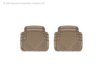 WeatherTech 99 BMW M3 Convertible Rear Rubber Mats - Tan