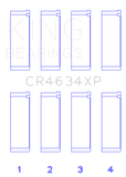 King Engine Bearings Hyundai G4KF (Size +0.50) Connecting Rod Bearing Set