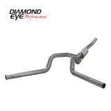 Diamond Eye KIT 4in Catback DUAL SS: 2006-2007.5 CHEVY/GMC 6.6L 2500/3500