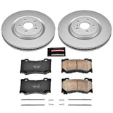 Power Stop 09-13 Infiniti FX50 Front Z17 Evolution Geomet Coated Brake Kit