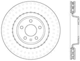 StopTech 12-13 Audi A6 Quattro/11-12 A7 Quattro / 10-13 S4 Front Left Cryo Slotted Rotor