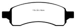 EBC 07+ Buick Enclave 3.6 Ultimax2 Front Brake Pads
